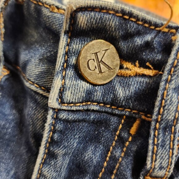 Calvin Klein Women's Size 26 Jeans High Waist Leggings Style Denim Medium Wash - Picture 4 of 7